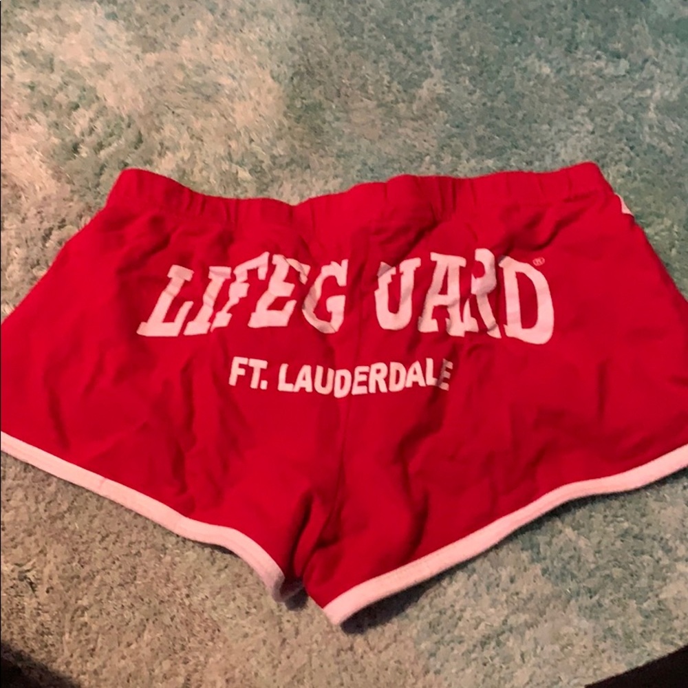 Ft. Lauderdale Lifeguard shorts.